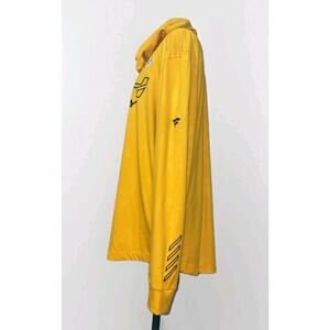 Men's Fanatics Gold Nashville Predators Authentic Pro Rink Pullover Hoodie